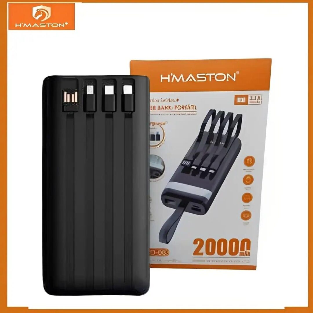ORIGINAL - Carregador Portátil Power Bank 20.000mah Hmaston