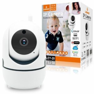 Original - Câmera Inteligente Ip Wifi 1080p Giratória 360º Ley-20 Lehmox