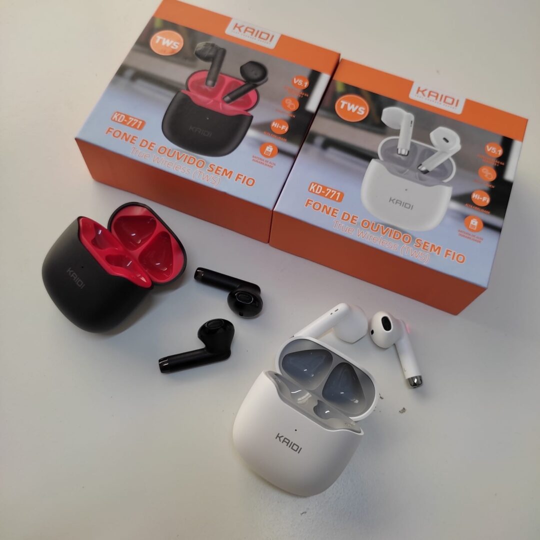 Original - Fone De Ouvido Bluetooth Kaidi Kd771