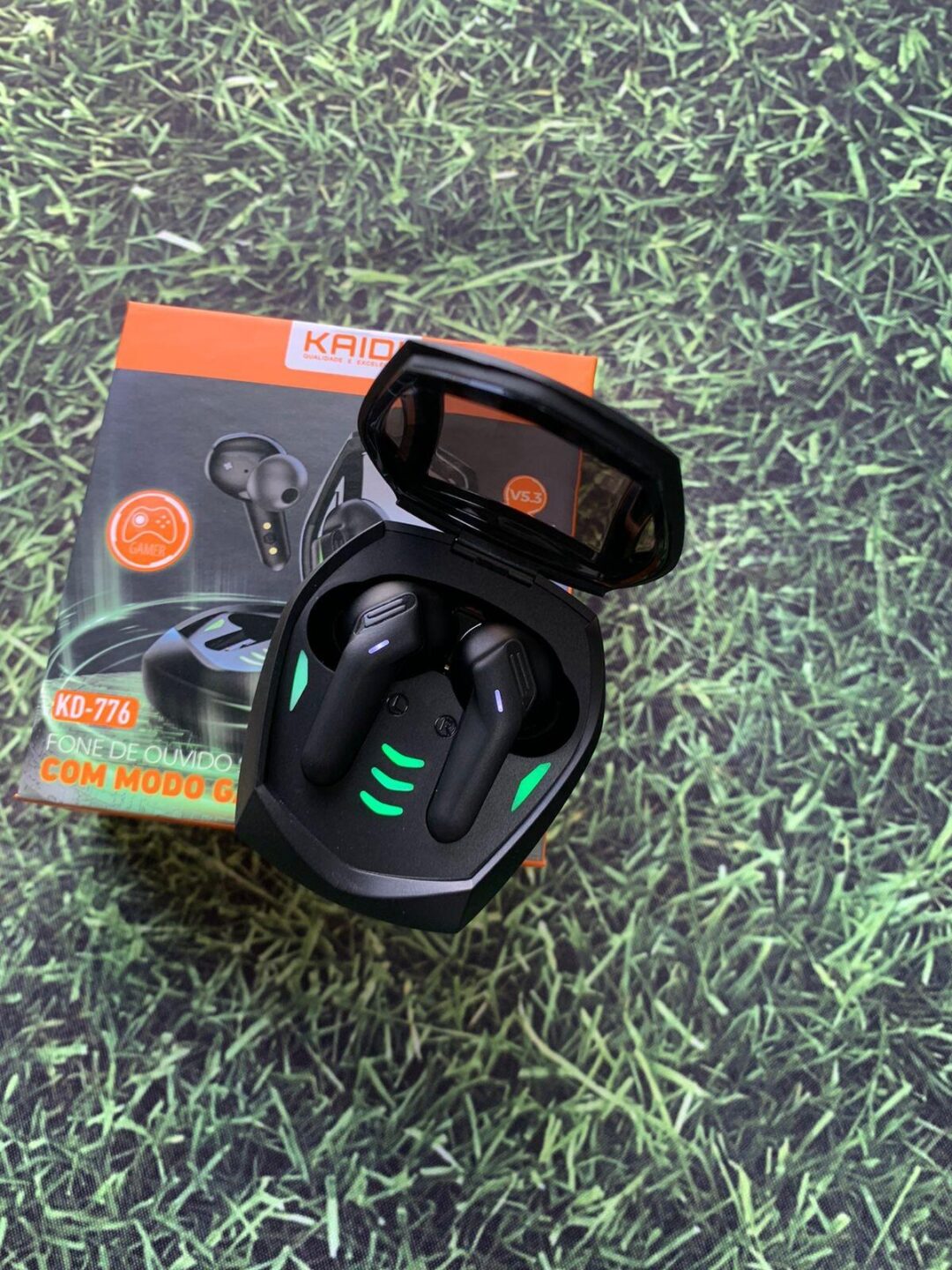 ORIGINAL - Fone Gamer Bluetooth Sem Fio Kaidi Tws Kd-776 - Image 7