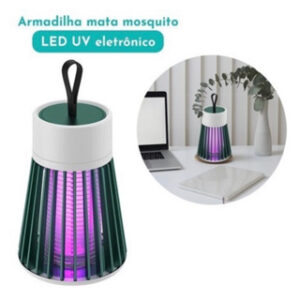 Luminária Mata Mosquito lampa UV Armadilha para Pernilongos