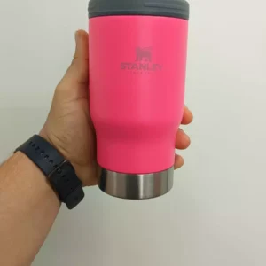 Copo Térmico 5 Em 1 Porta Lata Porta Long Neck - Pink