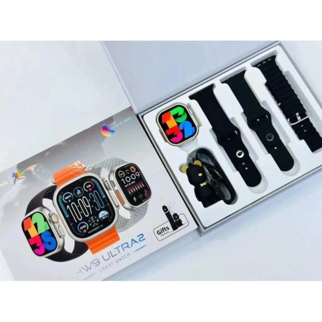 Relógio Smartwatch HW9 Ultra 2 Bluetooth com Tela Grande, Notificações e Pulseira Esportiva - Image 5