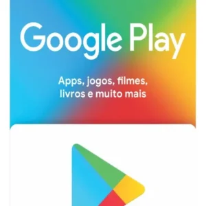 Cartão Google Play Store Gift Card R$50 Reais Br Android