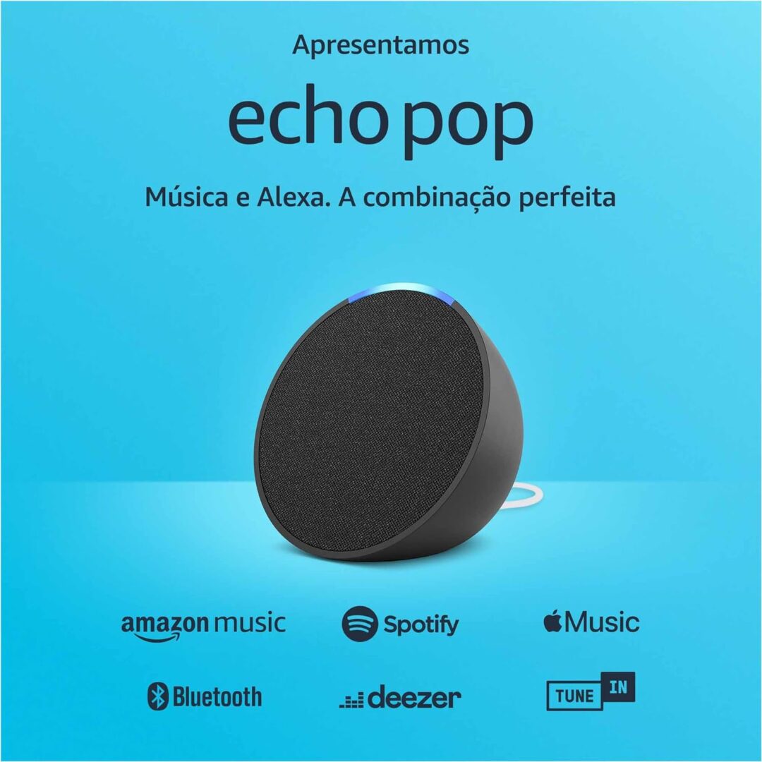 Echo Pop Amazon Original com Alexa — Tecnologia, Estilo e Controle por Voz em um Só Lugar! - Image 3