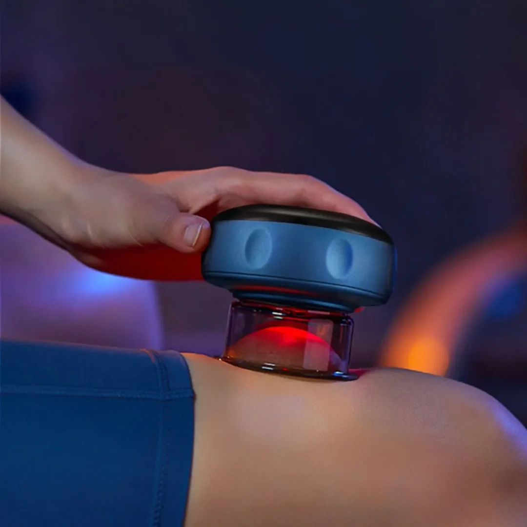 Ventosaterapia Elétrica Sucção Aquecida Fisioterapia Massagem - Image 12