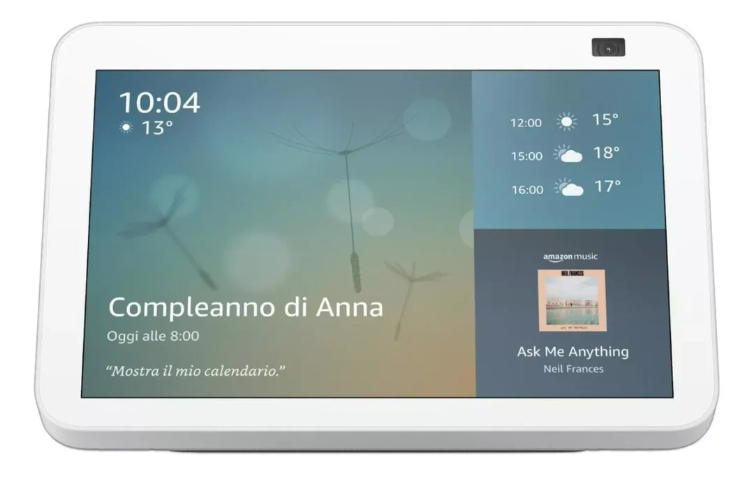 Amazon Echo Show 5 3ª Geração – Cor Branca | O Smart Display Mais Elegante do Ano!