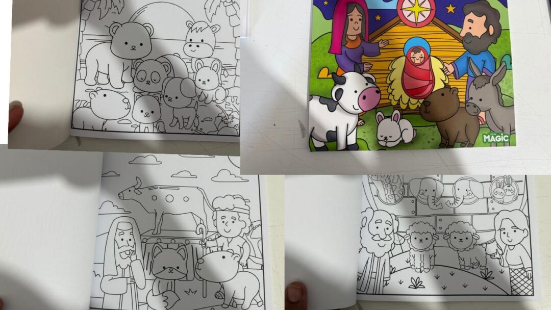Livro de Colorir Cozy & Biblical | Relaxamento e Fé - Image 3