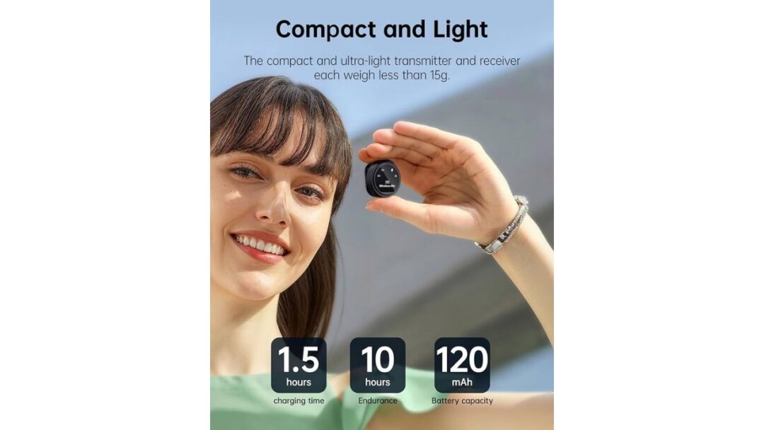 Microfone Lapela Duplo com Ímã Tipo-C e Lightning – Pro Áudio - Image 3