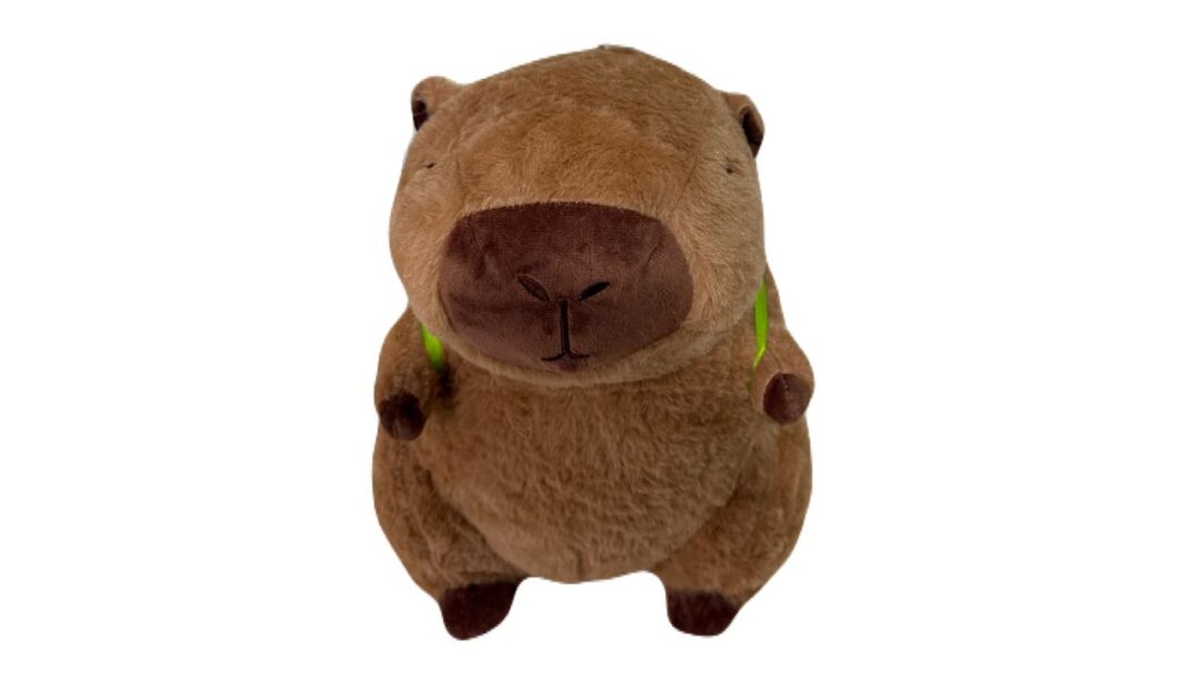 Capivara Filó de Pelúcia Original | Antialérgica e Fofa | Frete Grátis