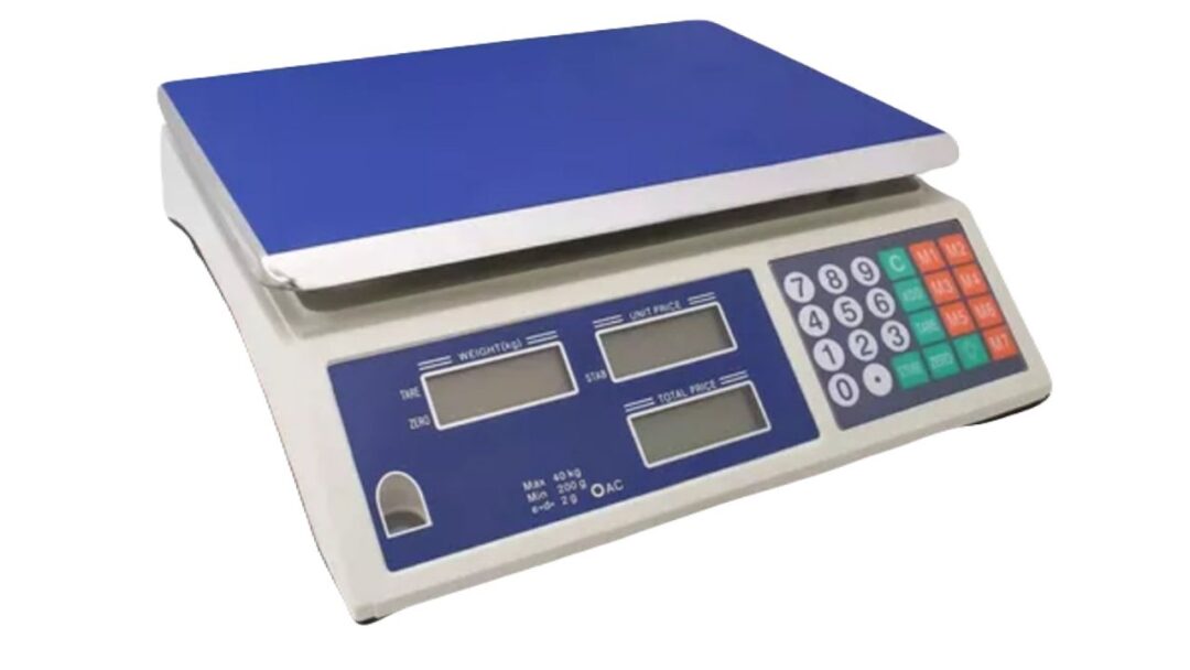 Balança Digital 40kg Alta Precisão com Visor Iluminado – Ideal para Comércio, Feiras e Cozinha Profissional