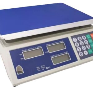 Balança Digital 40kg Alta Precisão com Visor Iluminado – Ideal para Comércio, Feiras e Cozinha Profissional