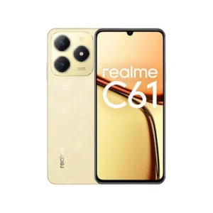 Smartphone Realme C61 4/128GB NFC - Dourado Com Nota Fiscal Frete Grátis Para Todo o Brasil